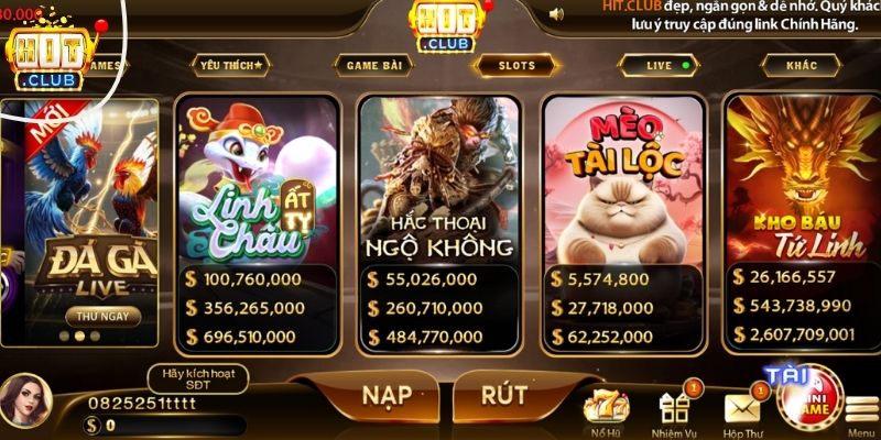 Những thành tự ấn tượng Hitclub đạt được