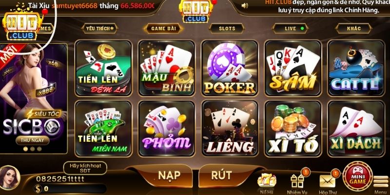 Những thông tin hấp dẫn xoay quanh sảnh live casino nhà Hitclub